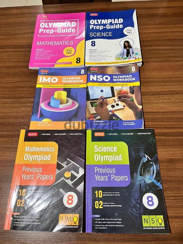 class 8 th Olympiad and Oswaal books for Indian school 1