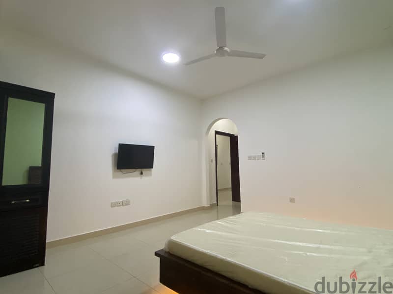 Fully Furnished 2 Bedroom and Hall (2BHK) Apartment in Al Ghubrah 2