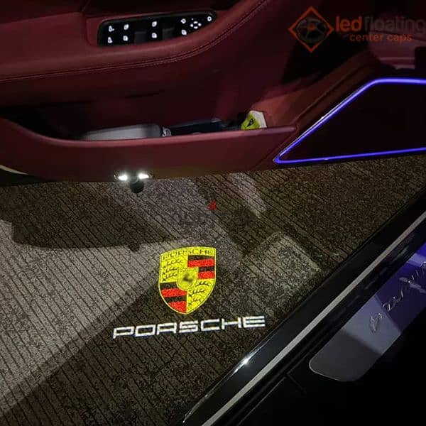 اكسسوارات بورش مصابيح ترحيبية Porsche Accessories Door lights 1