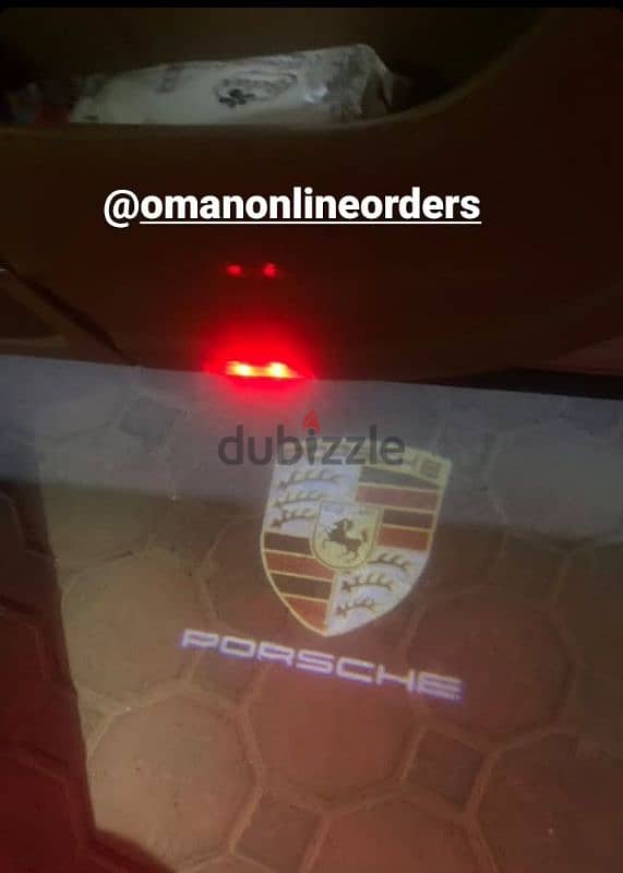 اكسسوارات بورش مصابيح ترحيبية Porsche Accessories Door lights 5