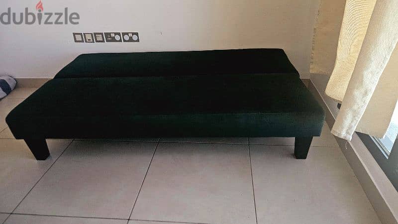 Folding sofa cum bed 2