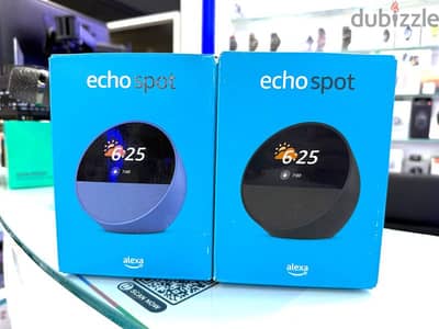 Amazon Echo Spot Smart alarm clock with Alexa