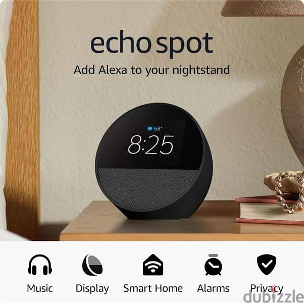 Amazon Echo Spot Smart alarm clock with Alexa 1