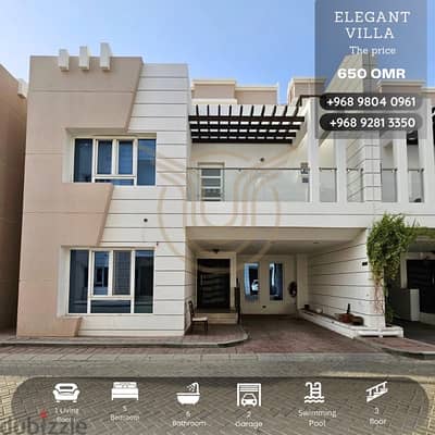 MADINAT AL ILAM | LUXURIOUS 5 BR VILLA FOR RENT