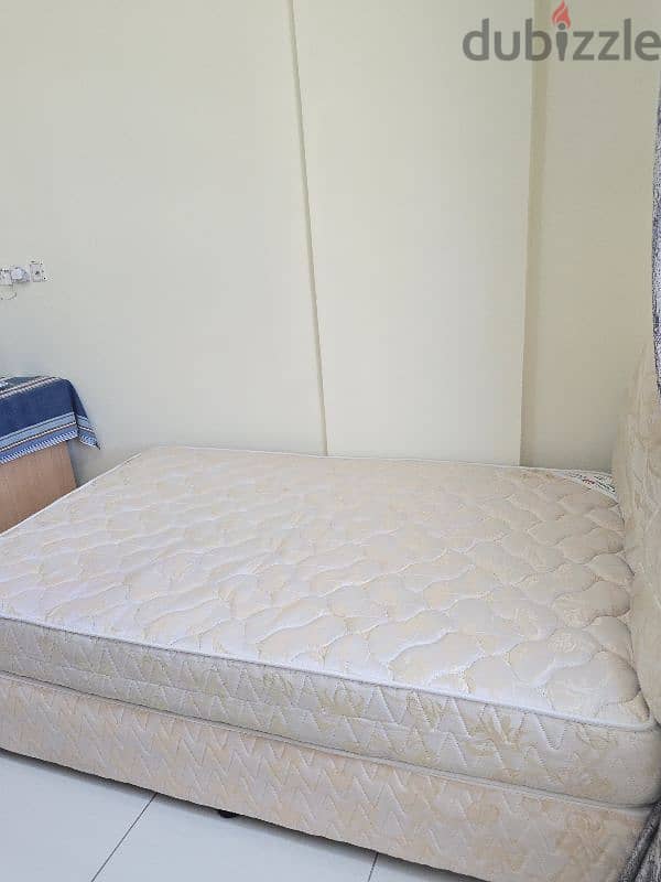 Bed with mattress 1