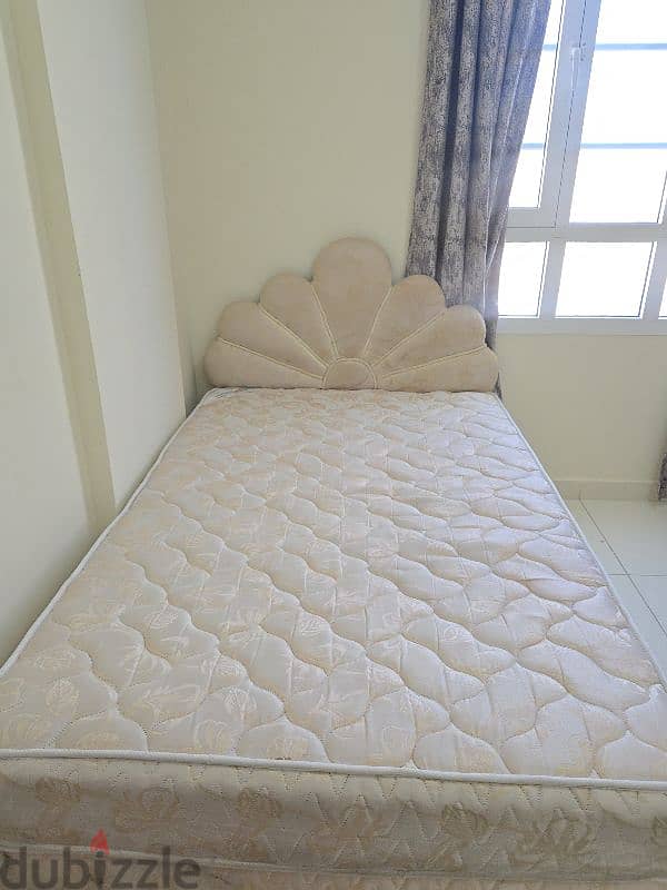 Bed with mattress 2