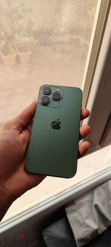 iphone 13 pro alpine green mint condition