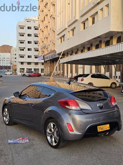 Hyundai Veloster 2014 Oman car 1.6cc Lady 2nd owner no accident 100%