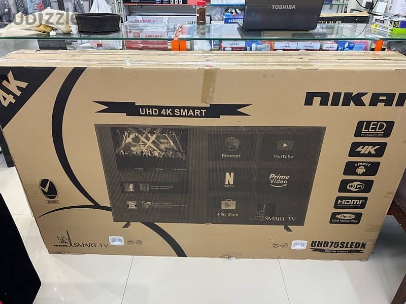 NIKAI 4K 75 inch LED New 1