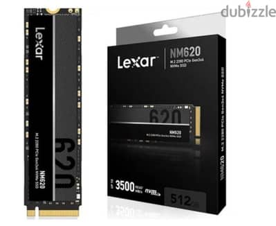 LEXAR NM620 512GB M. 2 PCLE GEN3X4 2280 NVMe SSD