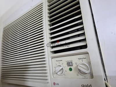 Sale of LG Gold 2 Ton Window AC with very good working condition