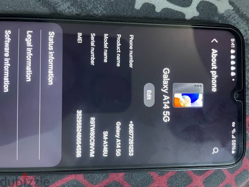 Samsung a14 5G 64gb 4gb ram 0