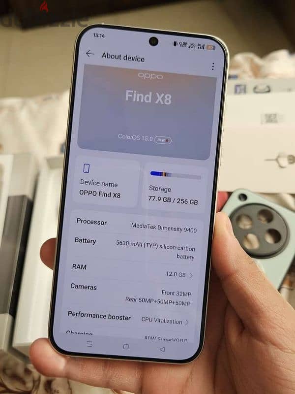 Oppo Find X8 china version for sell or excuبيع او بدل 1