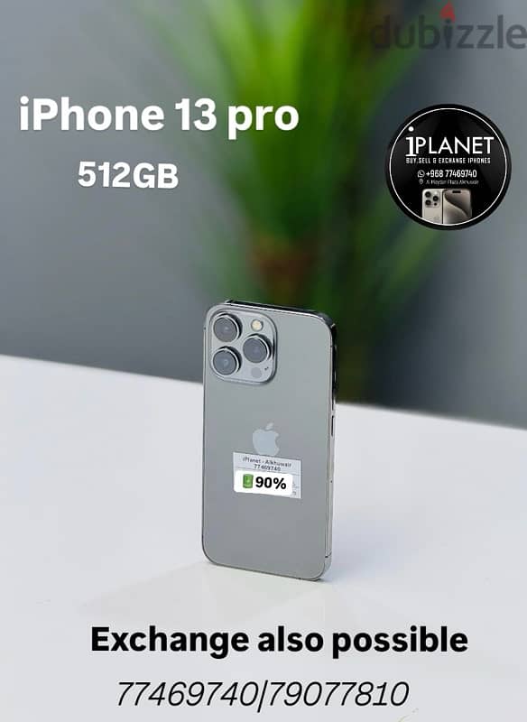 iPhone 13pro 512GB | Everything is good condition 0