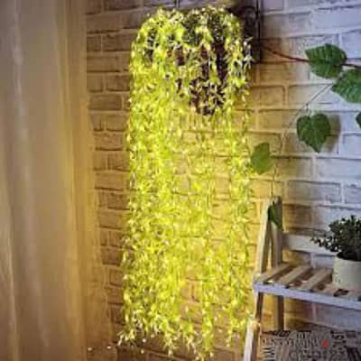 Curtain home leaf string dacore light