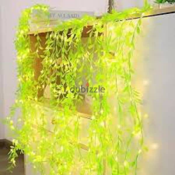 Curtain home leaf string dacore light 3