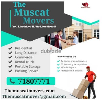 The Muscat Movers Muscat to Dubai