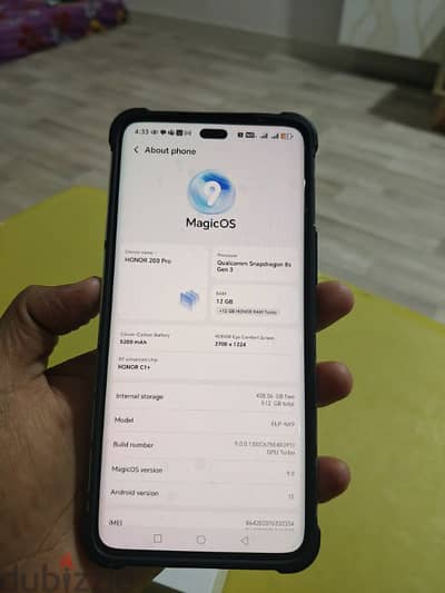 Honor 200 pro, 1 day used, 12 GB RAM, 512 GB
