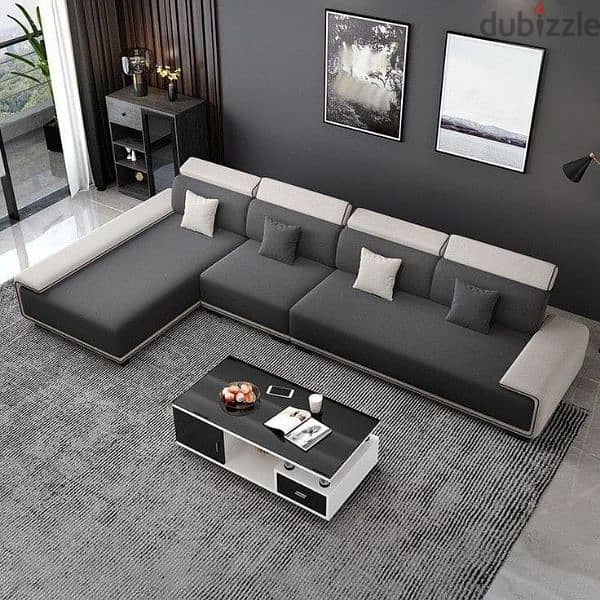 brand new model l shape sofa with bad 1