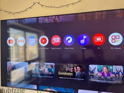 TCL 65 Inch Smart TV 4K HRD