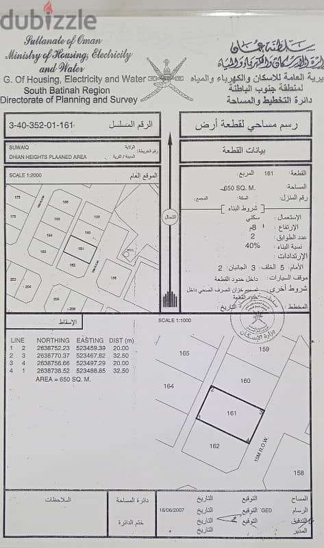 ارض للبيع مرتفعات ضيان الجهاور 0