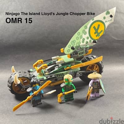 Lego Ninjago The Island Lloyd's Jungle Chopper Bike