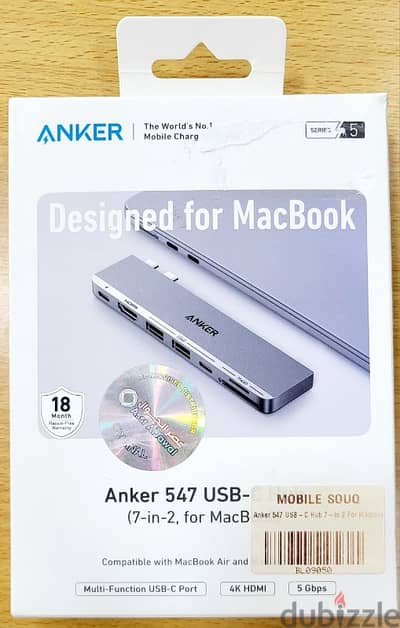 ANKER USB C-HUB +968 9477 7968 للتواصل باللغة العربية