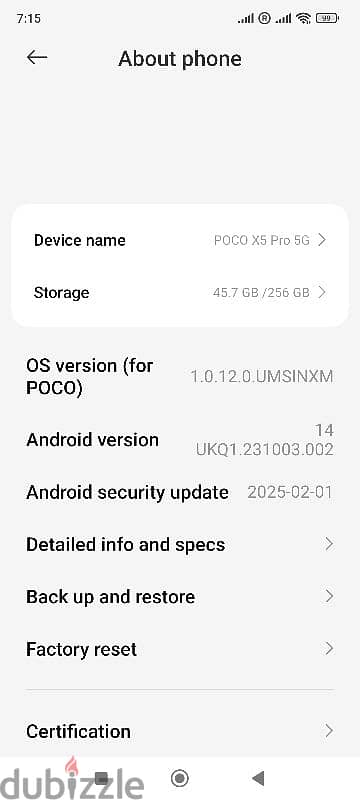 Poco X5 pro 5g 3