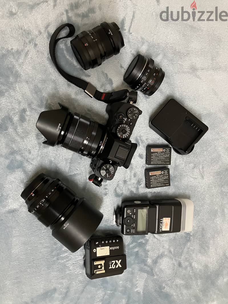 Fuji film XT3 body, Fuji lenses and Accessories 3