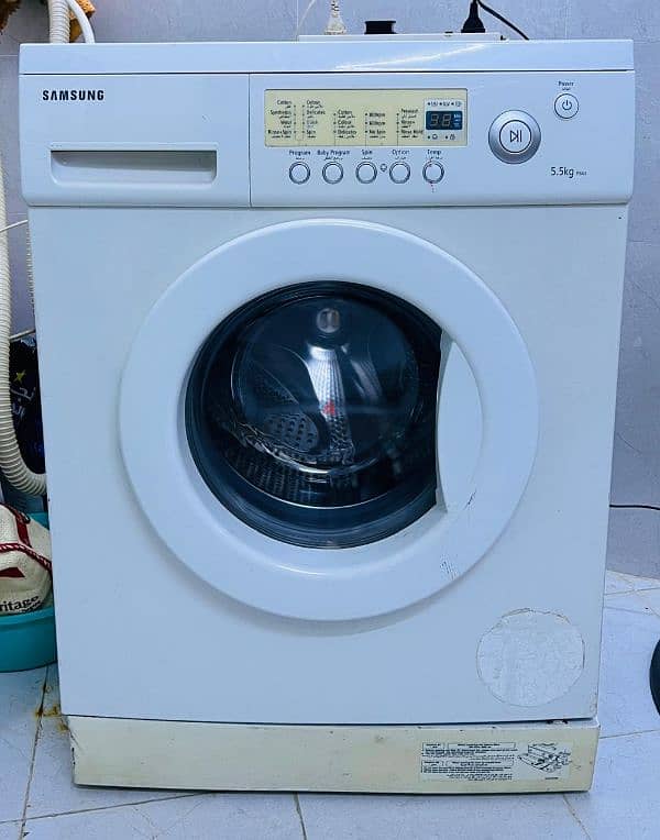 Washing Machine 5.5 kg and Fridge price 75 cal 79146789 2