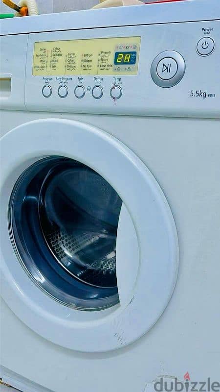 Washing Machine 5.5 kg and Fridge price 75 cal 79146789 4