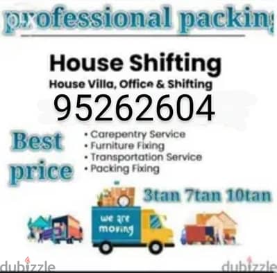 Muscat Mover carpenter house  shiffting  TV curtains furniture fixing