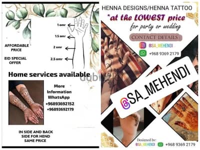 HENNA HOME SERVICE