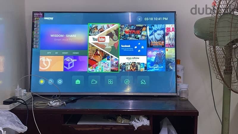 geepas smart tv 55 inch 1