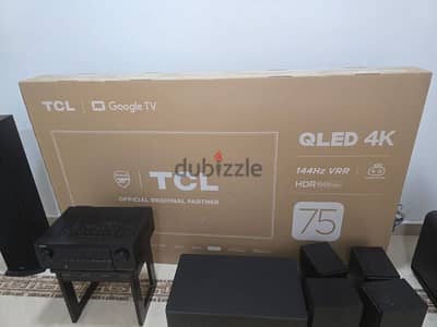 TCL QLED GOOGLE TV 75inch