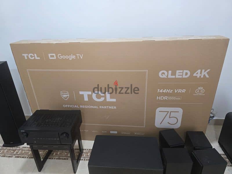 TCL QLED GOOGLE TV 75inch 0