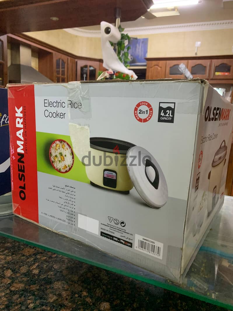 New rice cooker 4.2 litre 0