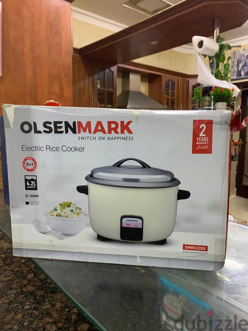 New rice cooker 4.2 litre 1