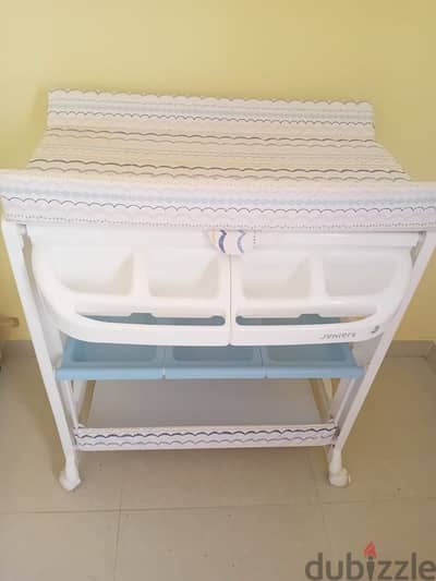 Toilet bed and bath for new born baby