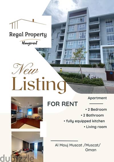 2 bedroom At al mouj Muscat property for rent