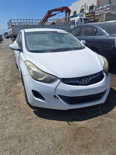 Hyundai Elantra 2012 All parts available