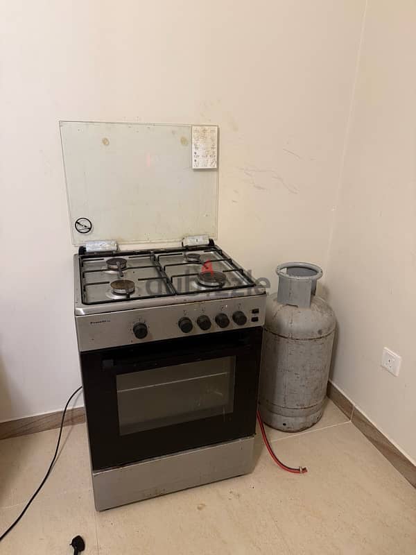 Gas stove with oven + cylinder (package) 4