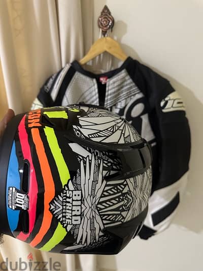 ICON Helmet & Jacket for Sale – Excellent Condition!