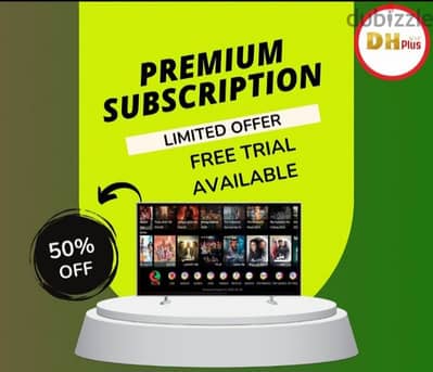 Dh Plus Vip Subscription  18,000 Live Channels