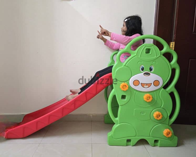 Almirah and kids Slide with Basket ball 3