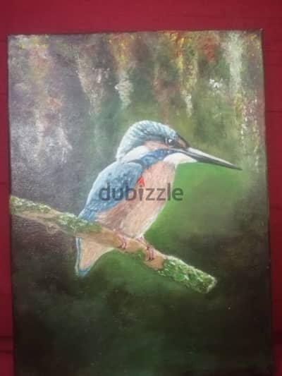 bird professionally painted picture