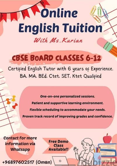 Online English Tuition