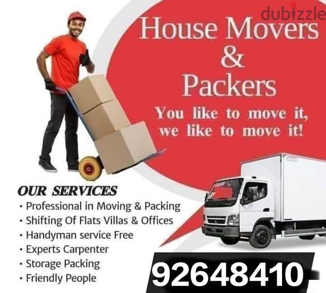 Movers & Packing service Available Muscat 3