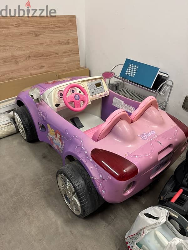 Disney Princess car for kids like new 1