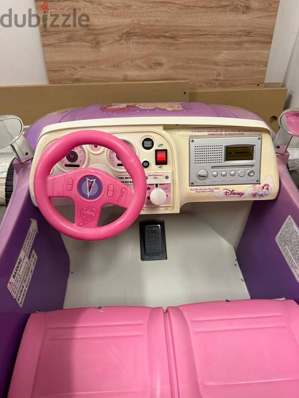 Disney Princess car for kids like new 2